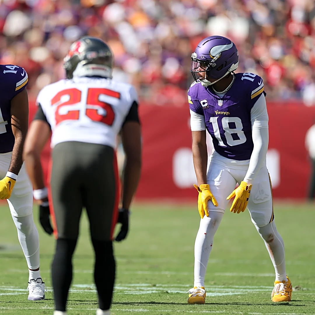 Analyst predicts who could trade for Vikings WR Jauan Jennings
