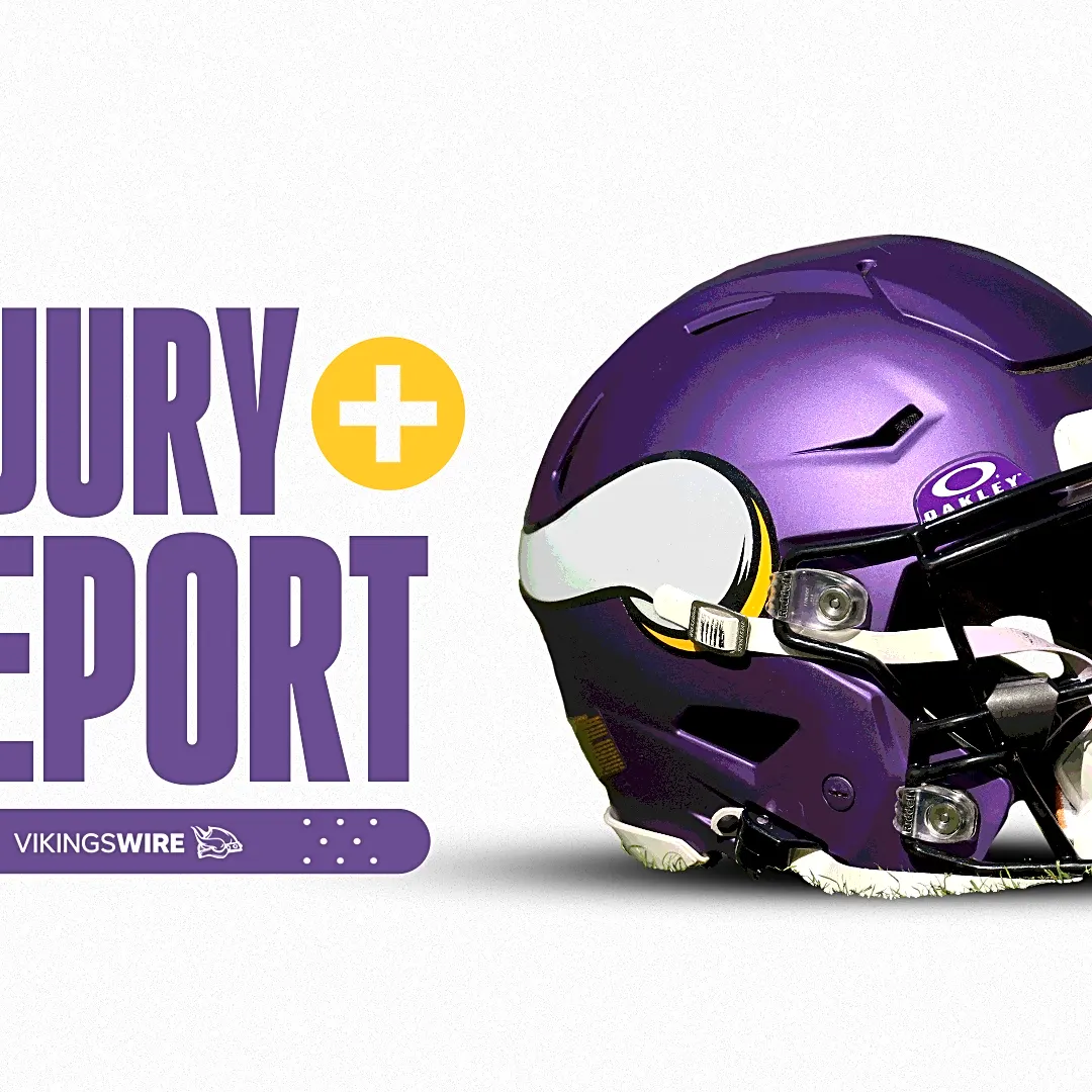 Thursday injury report for the Vikings in Week 7