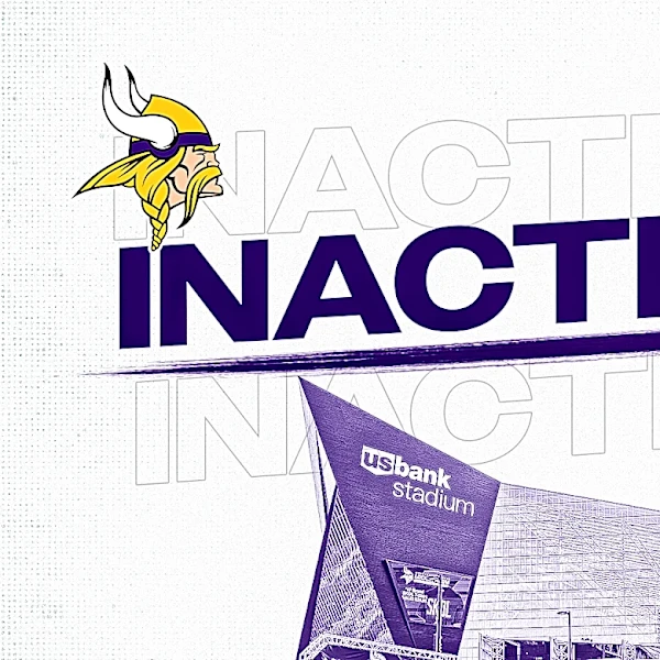 Vikings Week 7 inactives: Who's in, who's out?