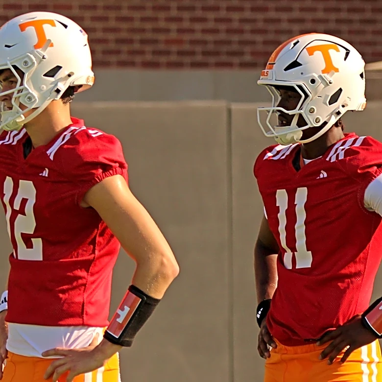 Josh Heupel recaps first fall camp scrimmage, quarterback competition