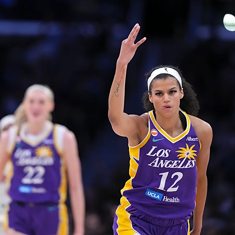 Sparks, Rae Burrell defeat Washington in WNBA