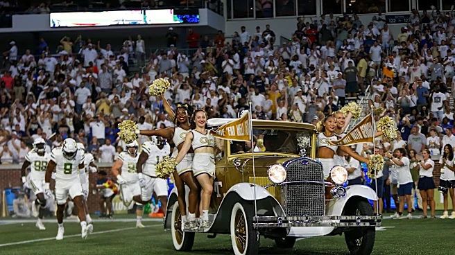 Tennessee-Georgia Tech football game initial score prediction Week 2