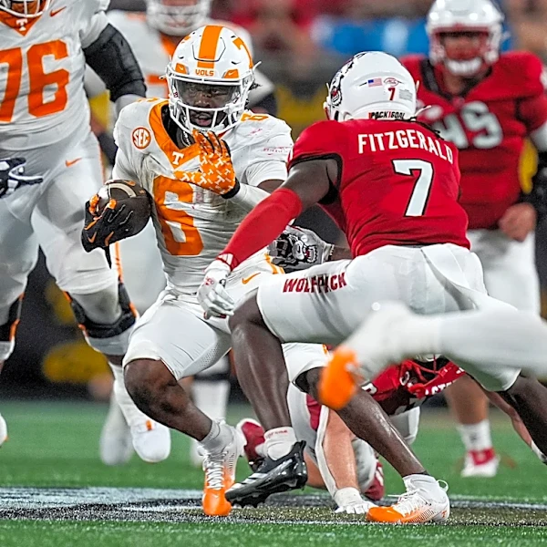 Tennessee football all-time results on September 7