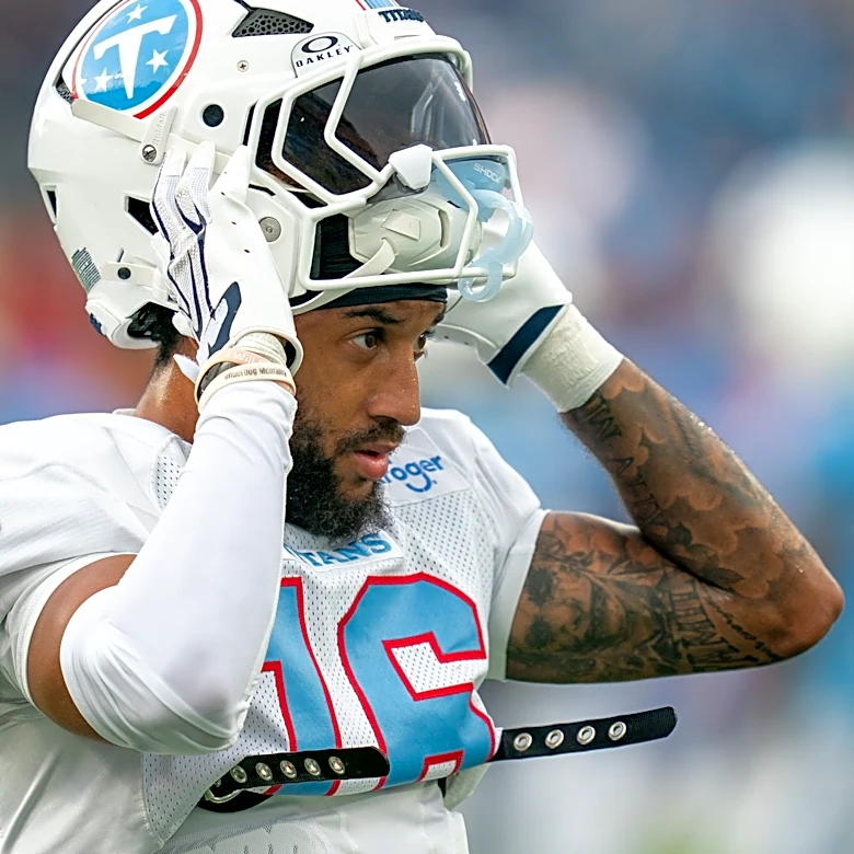 Jalen McMurray changes jersey number with Titans in NFL Week 1