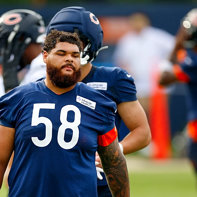 Darnell Wright does not practice for Bears to open NFL Week 2