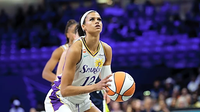 Rae Burrell starts in Los Angeles' WNBA return