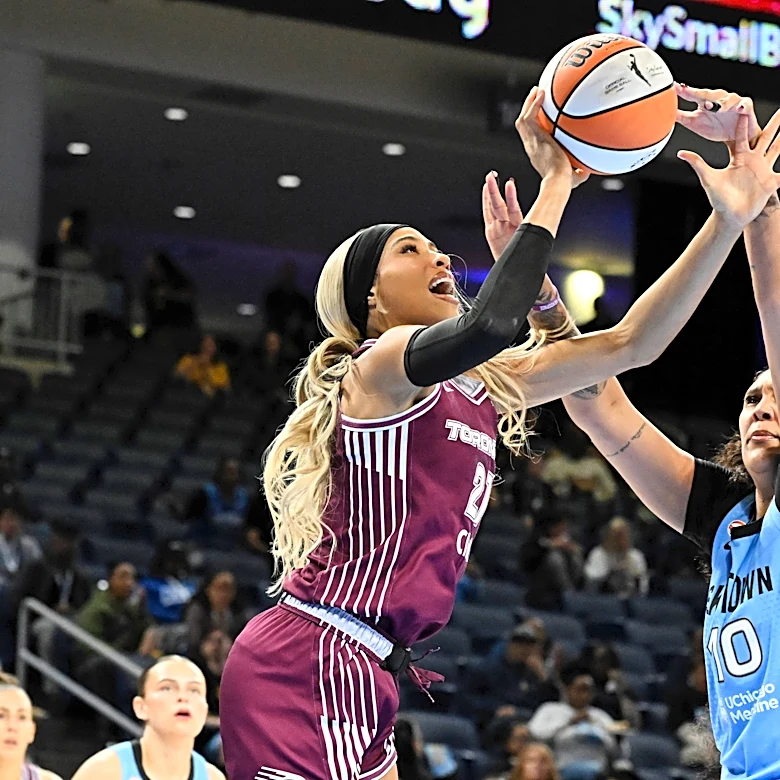 Isabelle Harrison leads all players in scoring, rebounds in WNBA game