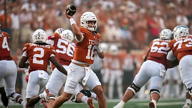 Tennessee versus Texas football team statistical comparison