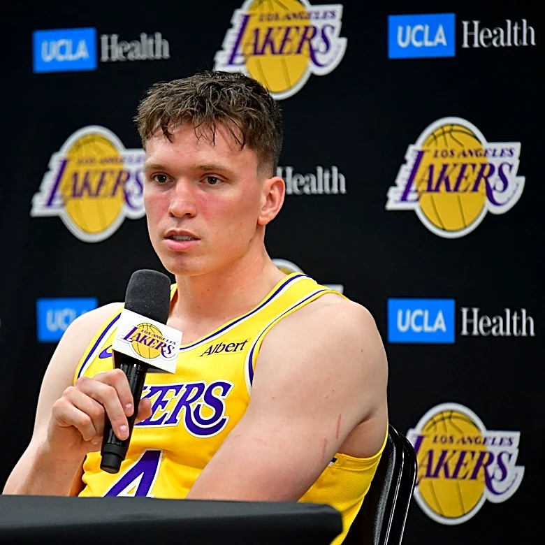 Dalton Knecht plays 22 minutes for Lakers at Golden State
