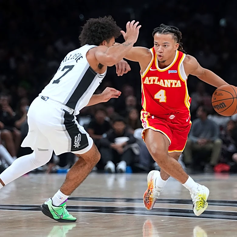 Ja'Kobi Gillespie debuts with Spurs in NBA preseason