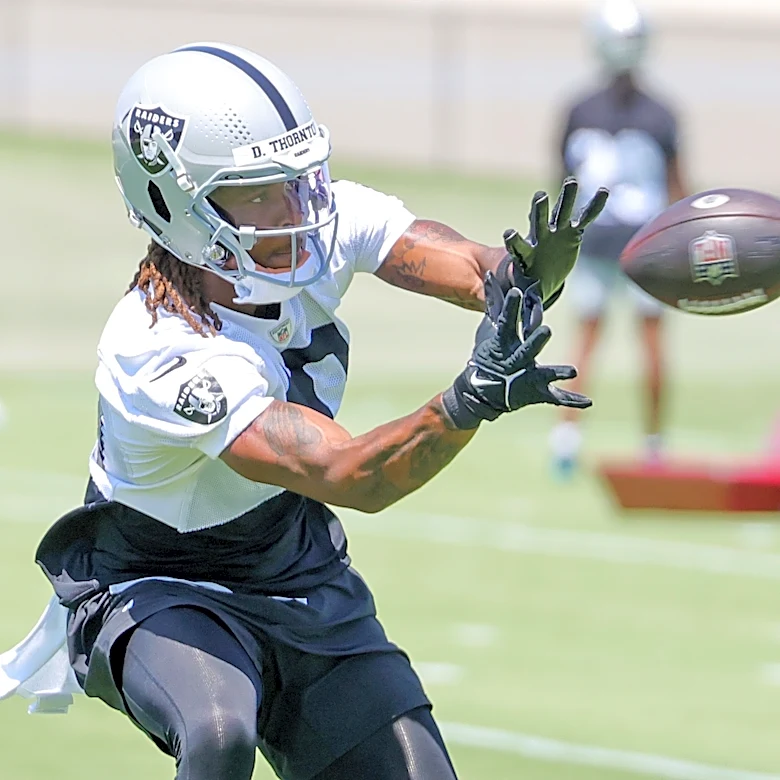 Dont'e Thornton Jr. out for Raiders-Patriots game in NFL Week 5