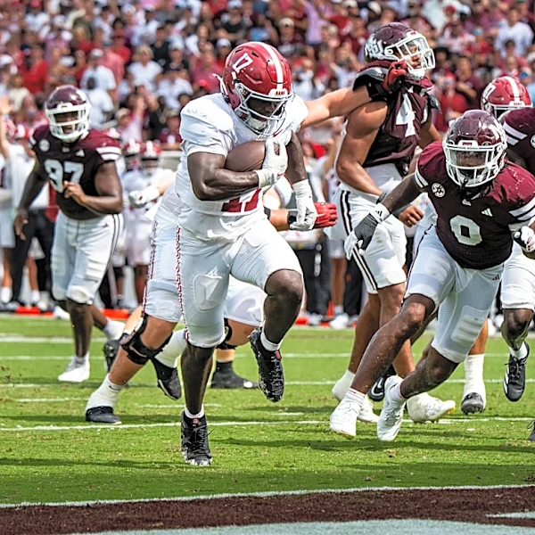 Alabama perfect, ranked No. 1 for red zone offense after Week 6