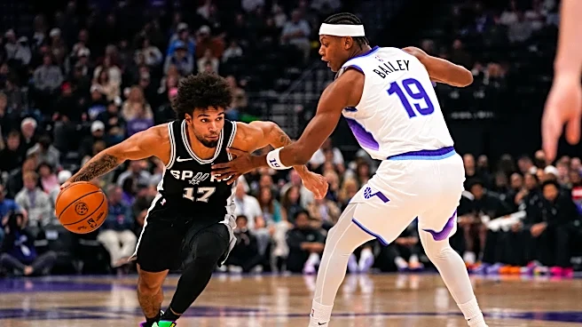 Ja'Kobi Gillespie leads all scorers in Spurs-Jazz NBA preseason game