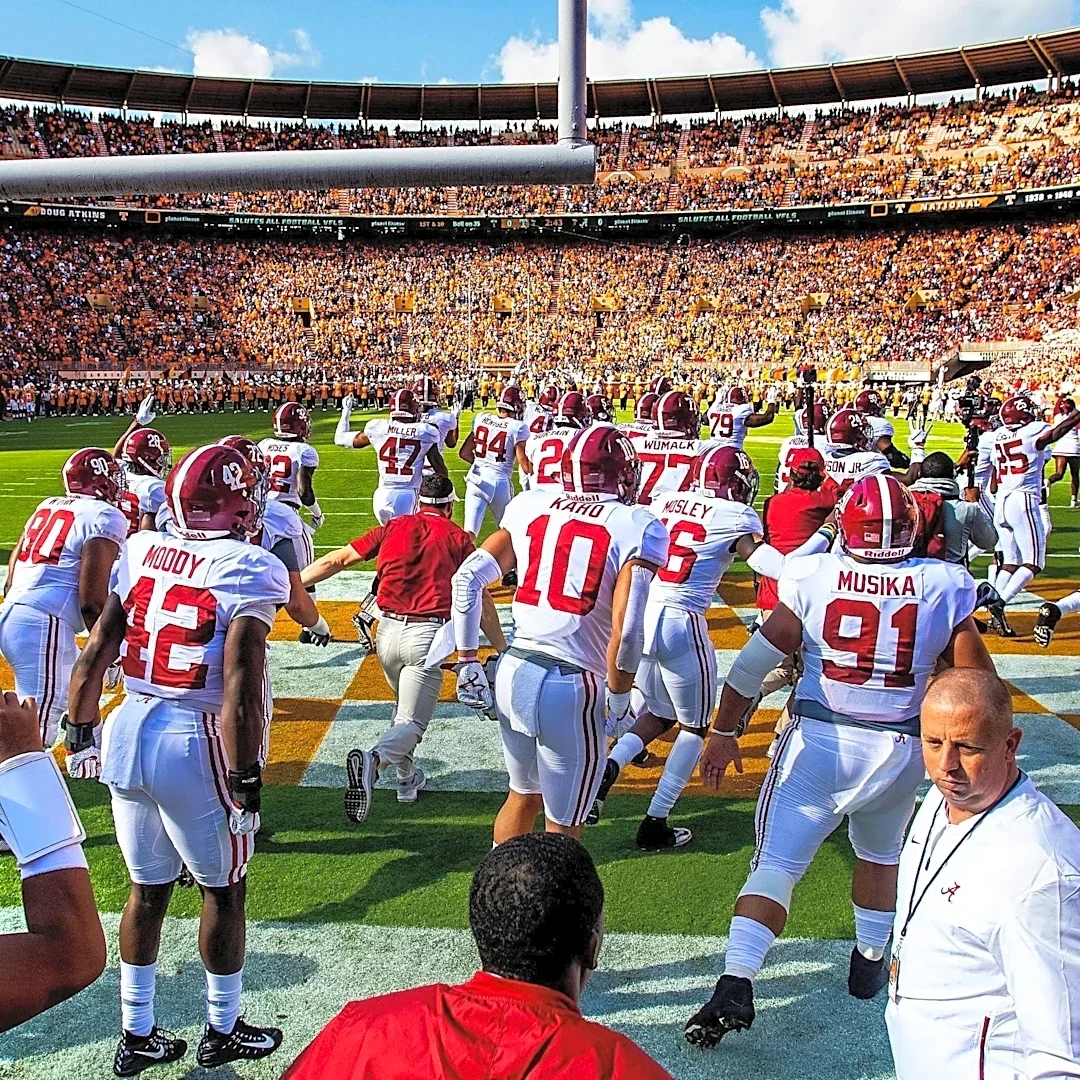 Alabama has not won at Tennessee with near capacity crowd since 2018