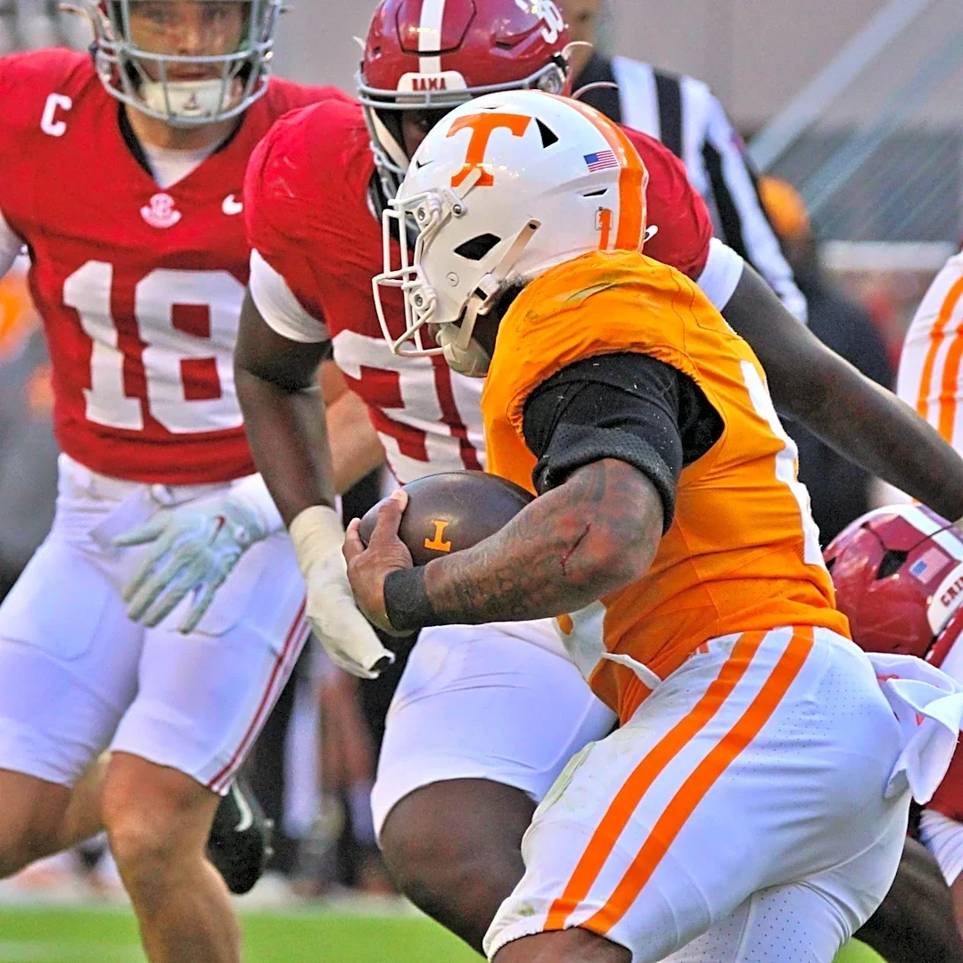 Where DeSean Bishop ranks for rushing yards after Alabama game