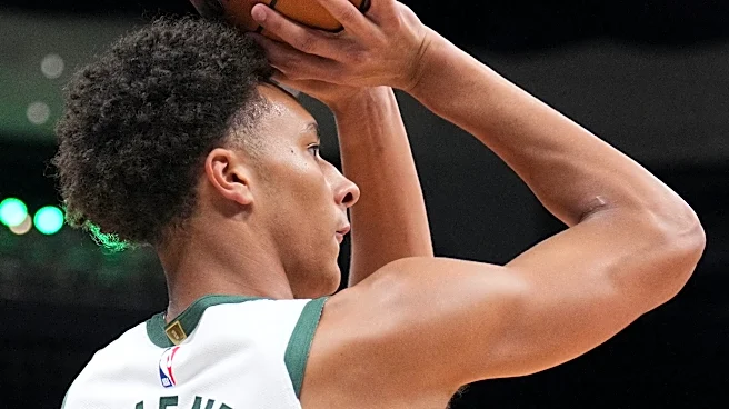 Nate Ament plays 14 minutes for Milwaukee versus Indiana