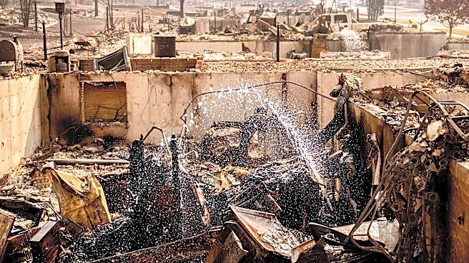 Wildfires come for the suburbs