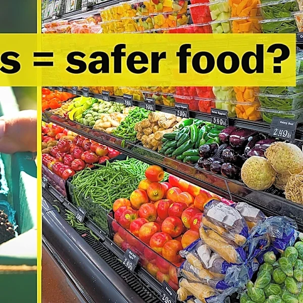 Is the food at the farmers market safer?
