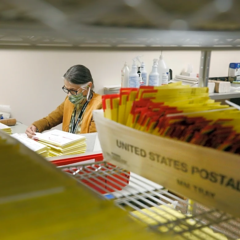 The plot to disrupt mail-in voting