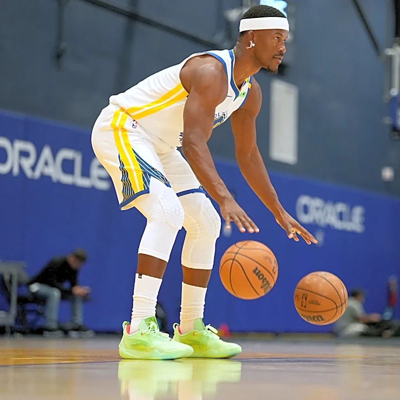 Warriors' Jimmy Butler shrugs off contract talk as free agency looms