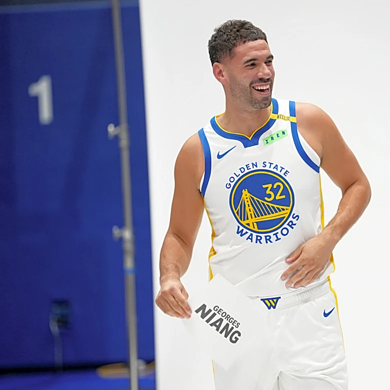 Watch: New Warrior Georges Niang shows off shooting at training camp
