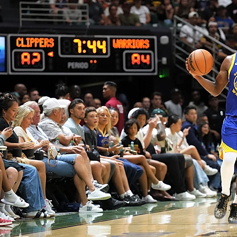 Warriors' comeback falls short in preseason opener vs. Clippers in Hawaii