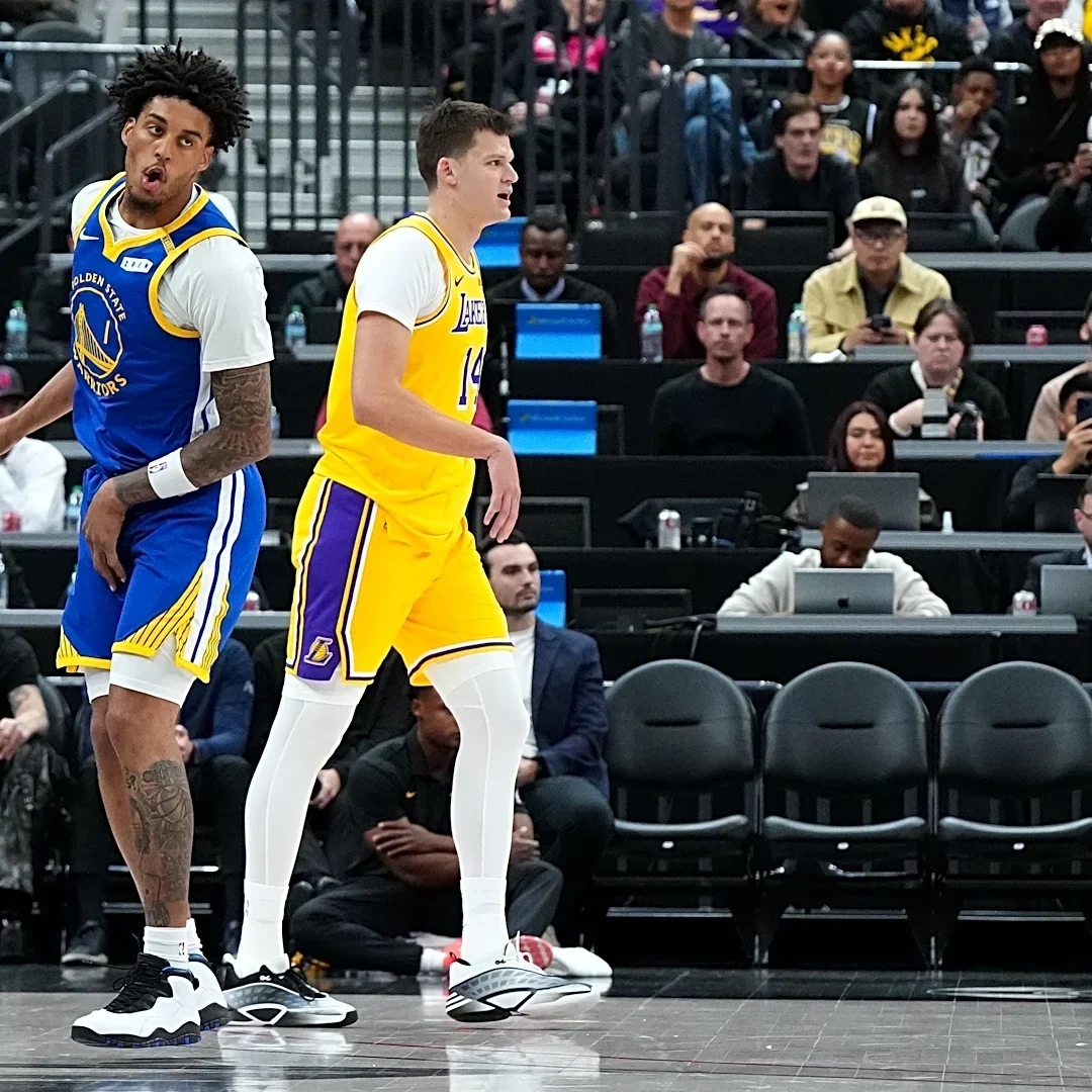 Yaxel Lendeborg downplays twisted ankle after Warriors' win over Lakers