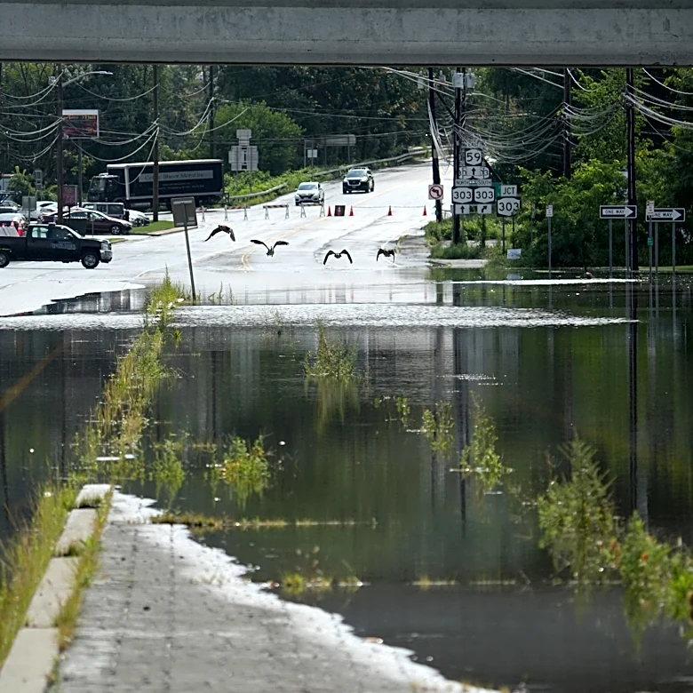 Flood advisories, flash flood warning issued for NYC, Hudson Valley