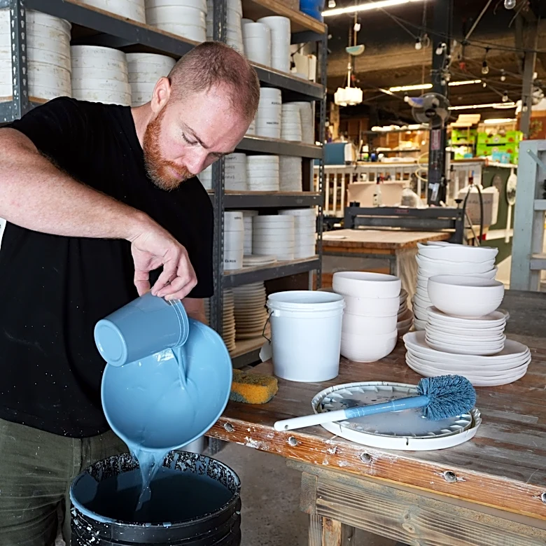 Tarrytown artisan marks 10 years in business crafting custom pottery