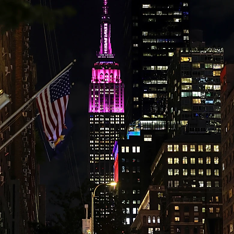 Empire State Building lights up pink in tribute to Dolly Parton after her death