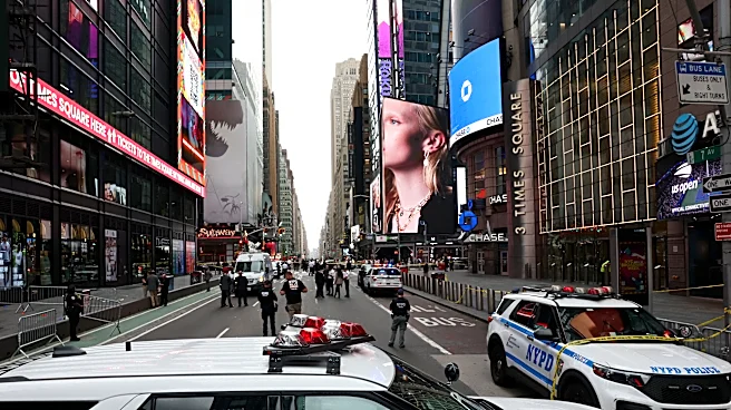 Times Square stabbing leaves 1 dead, 1 wounded; suspect fatally shot by NYPD