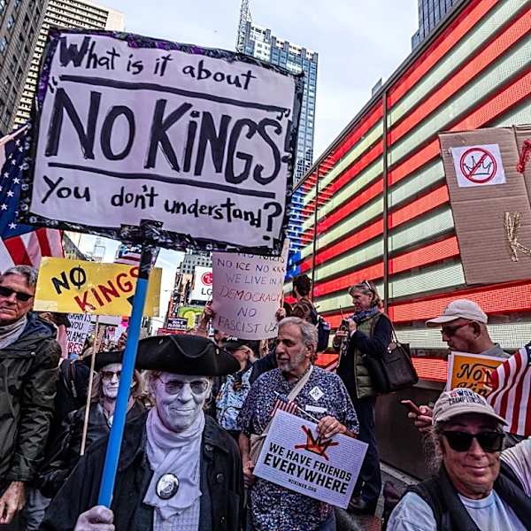 'No Kings' plans day of action focused on early voting. See NY events