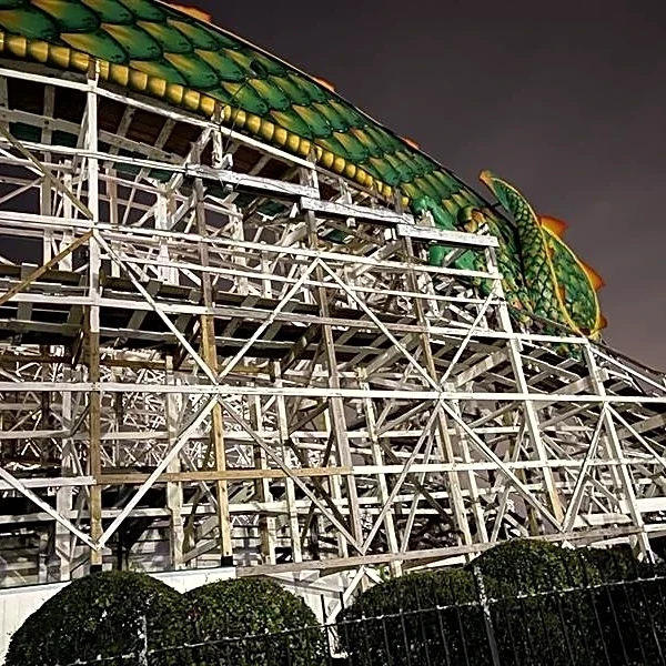 Firefighters respond to blaze at Playland's legendary Dragon Coaster