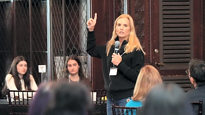 Kerry Kennedy at Manhattanville for Young Women's Leadership Summit