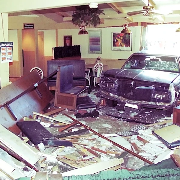 Remembering when a car crashed into Sizzler in Greenburgh in 1997