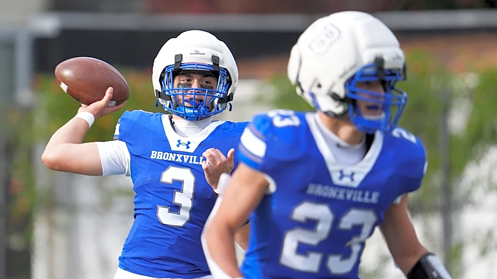 McMurray, defense shine as Bronxville football dominates Pleasantville