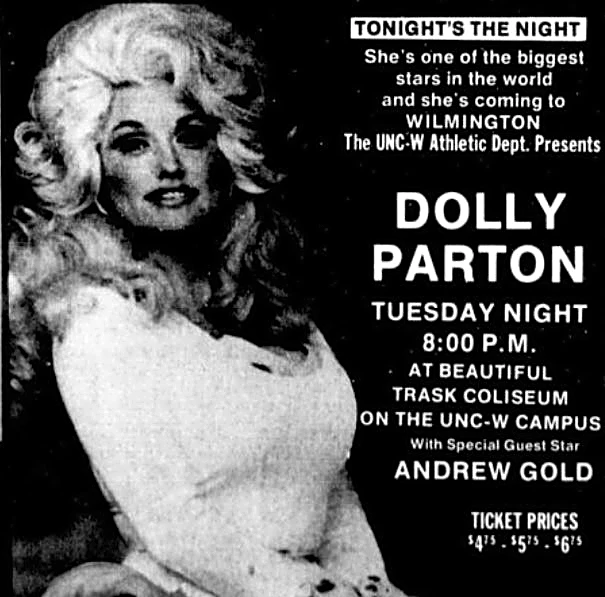 When Dolly Parton arrived and became 'a part of Wilmington'