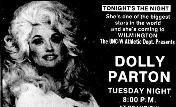 When Dolly Parton arrived and became 'a part of Wilmington'
