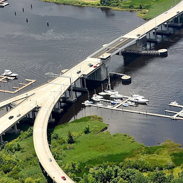 Rescue made after person jumps off Isabel Holmes Bridge
