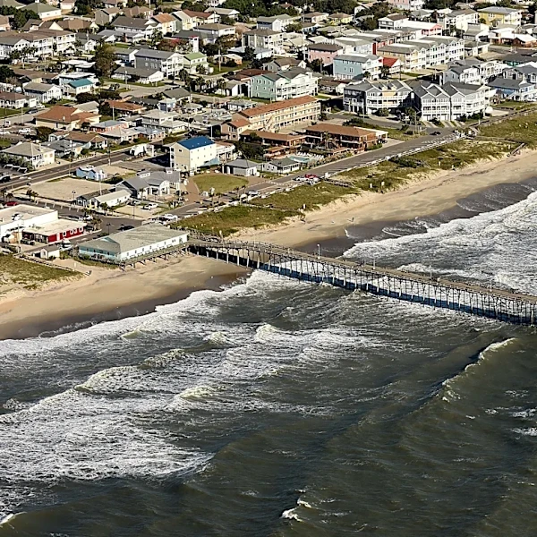 Is this the least crowded beach near Wilmington? One travel site says so