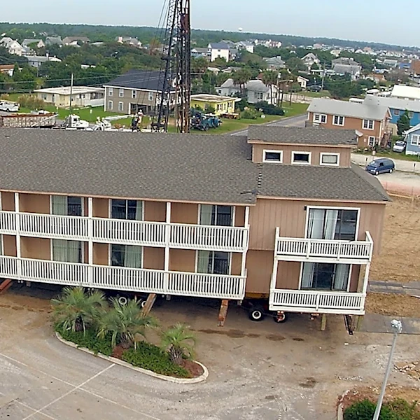 From the archives: A 'Golden' Carolina Beach motel moves across the road