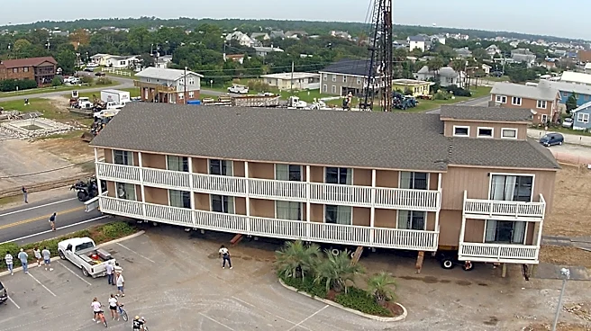 From the archives: A 'Golden' Carolina Beach motel moves across the road
