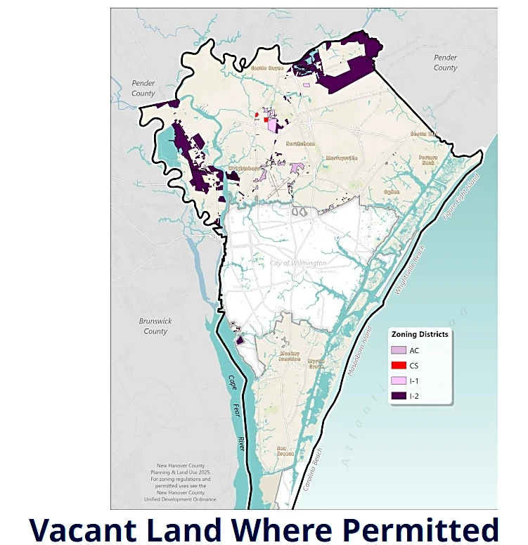 New Hanover is bracing for data centers. Here's where they could be built.