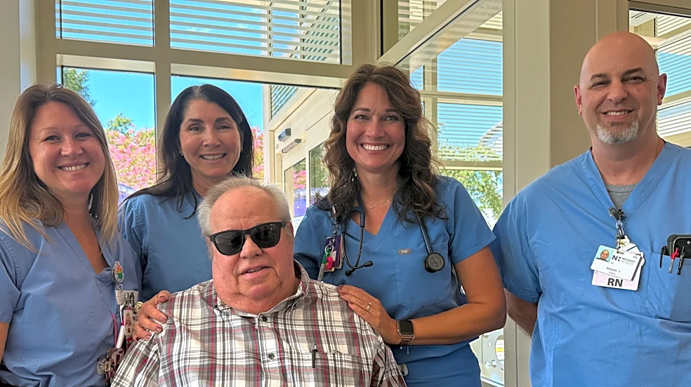Wilmington patient returns to thank nurse who spotted scary heart rhythm