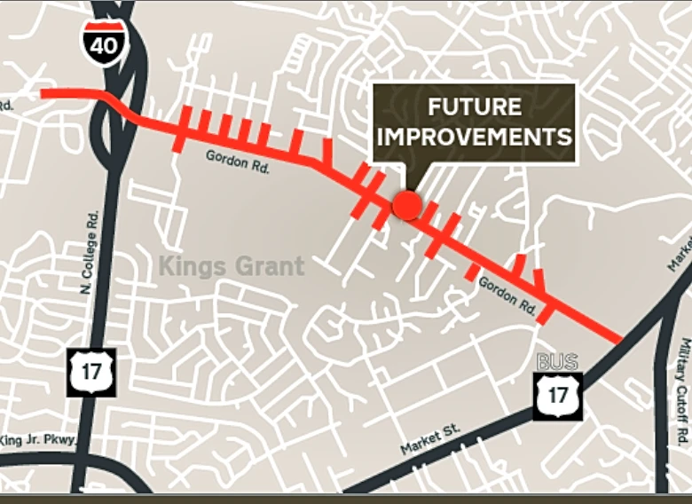 Three Wilmington roadways to get additional lanes