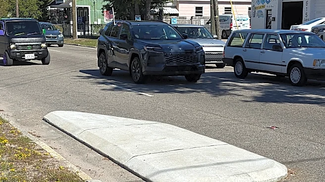 Curb extensions on Wilmington road drawing ire of drivers