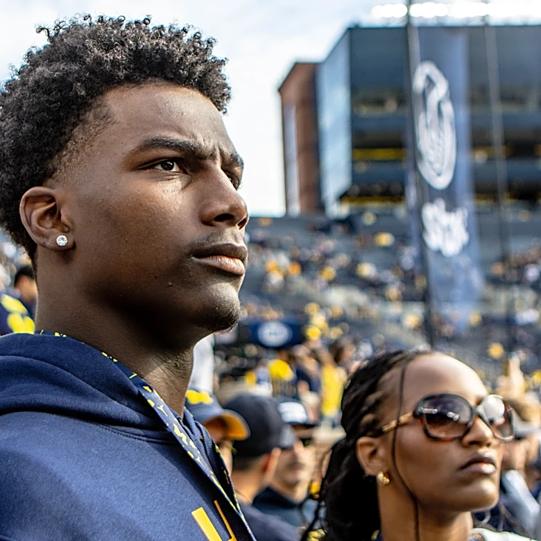Michigan coach Kyle Whittingham praises freshman Carter Meadows