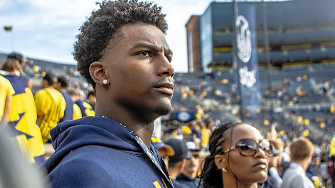 Michigan coach Kyle Whittingham praises freshman Carter Meadows