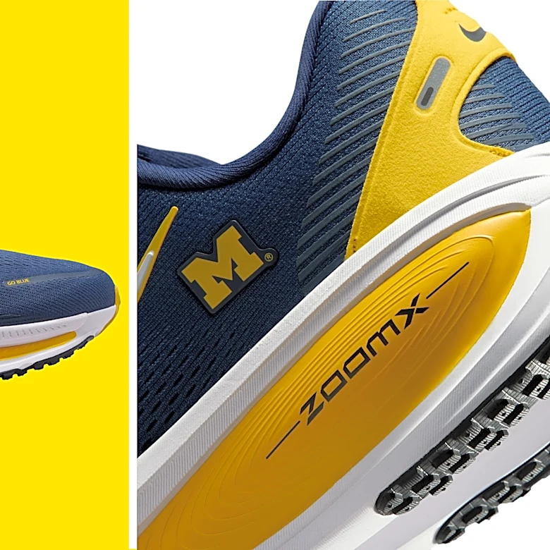 Nike drops new Michigan Vomero 18 running shoes ahead of college football season