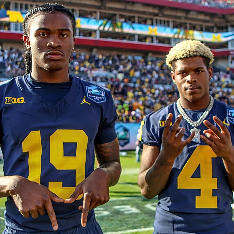 Michigan football pass game showing progress in camp